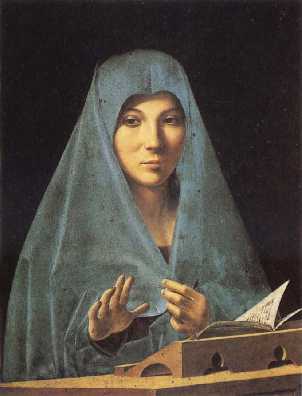 Antonello da Messina Virgin Annunciate Spain oil painting art